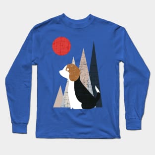 Waiting for You Beagle Long Sleeve T-Shirt